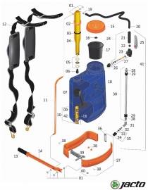 REPUESTOS DE MOCHILA MANUAL PJH 9000